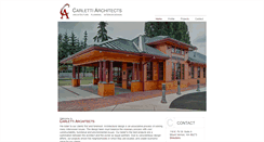 Desktop Screenshot of carlettiarchitects.com